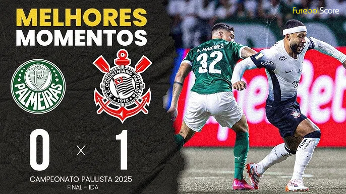 Yuri Alberto balança as redes, Corinthians derrota Palmeiras no Allianz e larga na frente na final do Paulistão